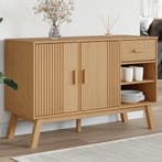 vidaXL Dressoir OLDEN 114x43x73,5 cm massief grenenhout, Huis en Inrichting, Kasten | Dressoirs, 100 tot 150 cm, Verzenden, Nieuw