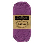Scheepjes Catona 25g - 282 Ultraviolet, Ophalen of Verzenden, Nieuw, Breien of Haken, Wol of Garen