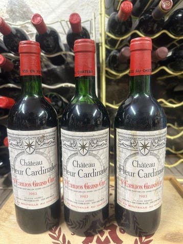 1983 Château Fleur Cardinale - Saint-Émilion Grand Cru - 3, Nieuw