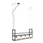 QAZQA Hanglamp Cage Rack - 4-licht -, Verzenden, Nieuw