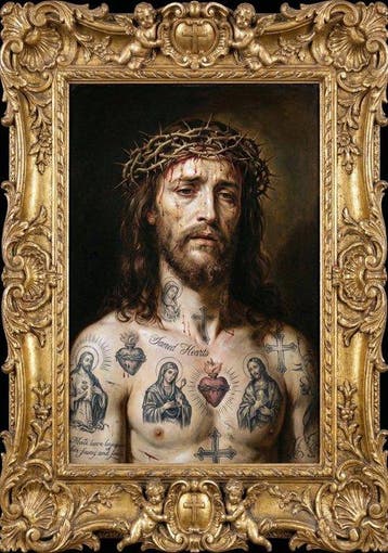 Artxlife - Ecce Homo, Tattooed Christ
