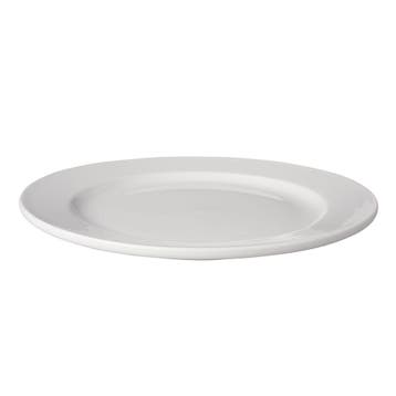 GGM Gastro | (3 stuks) Budgetline - bord - Mammoet - vlak -, Verzenden, Nieuw, Bord(en)
