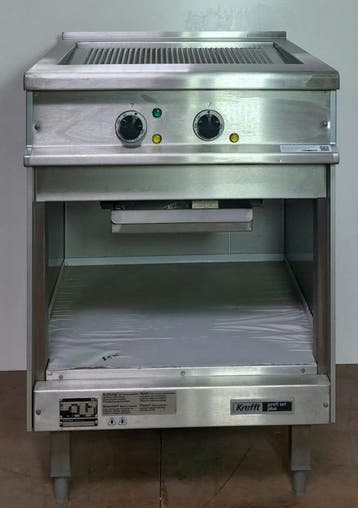 Occasion Krefft elektrische bakplaat (geribbeld), Ophalen, Gebruikt, Ovens, Magnetrons en Steamers