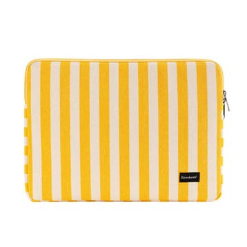 Bombata Versilia Laptophoes Sleeve - 15 / 16 inch - Geel, Verzenden, Nieuw