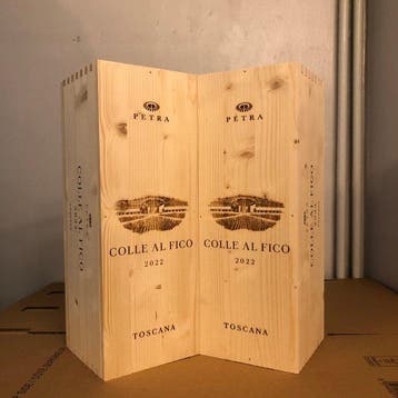 2022 Petra, Syrah Colle Al Fico - Toscane DOCG - 2 Magnums, Nieuw