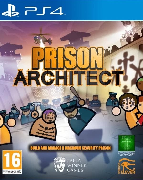 Playstation 4 Prison Architect, Spelcomputers en Games, Games | Sony PlayStation 4, Zo goed als nieuw, Verzenden