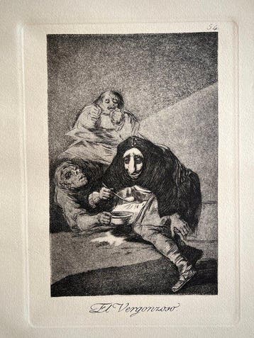 Francisco de Goya (1746-1828), after - Los Caprichos - El