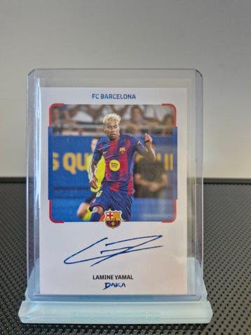 2025/26 DAKA FC Barcelona Lamine Yamal Autograph /25, Nieuw