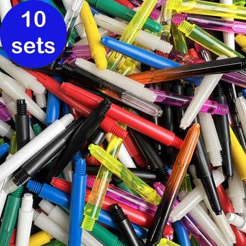 ABC Darts – Nylon Dart Shafts Mix - 10 Sets, Ophalen of Verzenden, Nieuw, Shafts