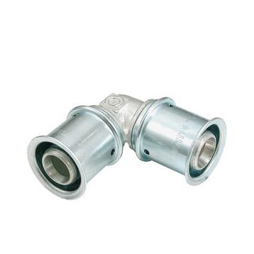MultiTubo Persfitting metaal vertind knie 90° 63 x 63 mm, Ophalen of Verzenden, Nieuw