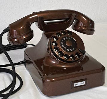 Analoge telefoon - W48 - Bakeliet, Antiek en Kunst