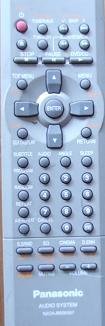Afstandsbediening Panasonic n2qajb000057 SA-DM3, Ophalen of Verzenden, Nieuw, Origineel