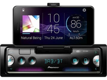 Pioneer SPH-20DAB - 1-DIN-ontvanger - DAB/DAB+ Bluetooth USB, Verzenden, Zo goed als nieuw