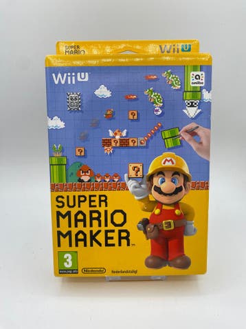 *USED* Super Mario maker / WII U, Spelcomputers en Games, Verzenden, Gebruikt