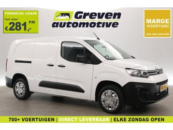Citroën Berlingo 1.5 BlueHDI L2 | Marge | 3 Zits | Airco |, Euro 6, Citroën, Wit, Nieuw