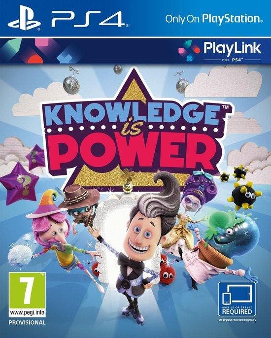 Playstation 4 Knowledge is Power, Spelcomputers en Games, Games | Sony PlayStation 4, Zo goed als nieuw, Verzenden