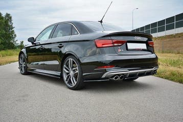 Maxton Diffuser splitters (zijkant) Audi S3 / A3 S-Line 8V, Verzenden