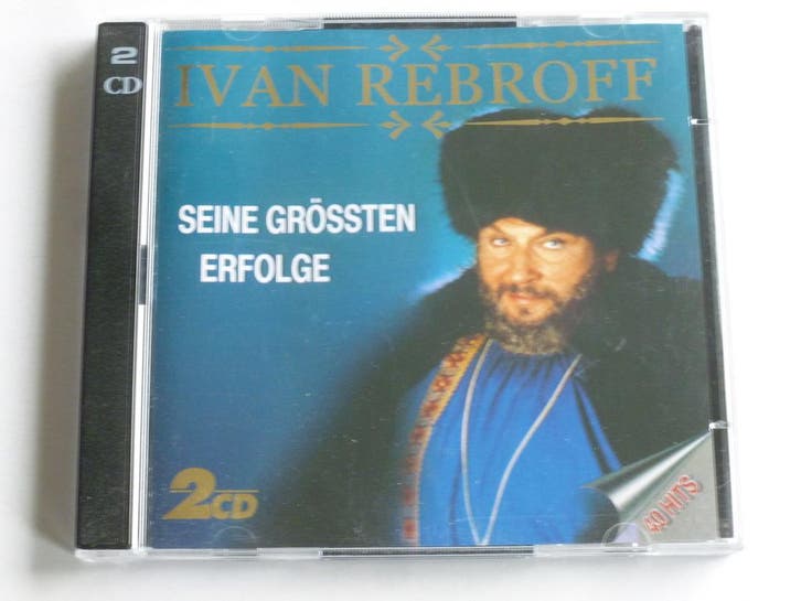 Ivan Rebroff - Seine Grössten Erfolge / 40 Hits (2 CD), Cd's en Dvd's, Cd's | Schlagers, Zo goed als nieuw, Ophalen of Verzenden