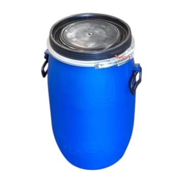 Vaten 30L kunststof dekselvat UN blauw met handvaten KV005, Tuin en Terras, Regentonnen, Nieuw