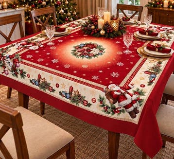 Winterpracht - Tafelkleed - 140 cm - 180 cm, Diversen, Nieuw