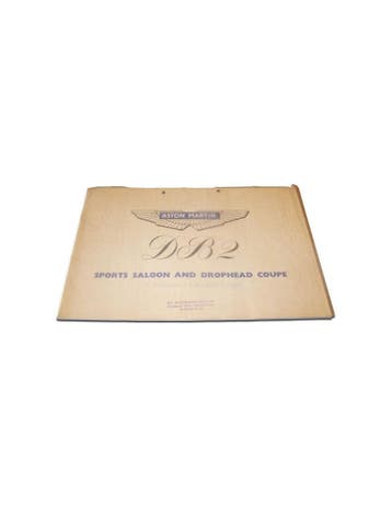 1951 ASTON MARTIN DB2 BROCHURE ENGELS, Boeken, Nieuw, Author