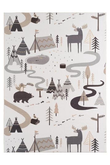 Speelkleed | Coco | Camping | Crème | 140x200 cm, Huis en Inrichting, Stoffering | Tapijten en Kleden, Verzenden, Nieuw