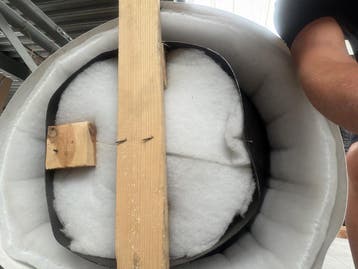 Transportschade Buffervat 500 Liter, Nieuw