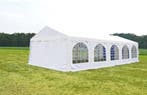 Professionele Partytent PVC 5x10x2,6 mtr in Wit (5x10 meter), Verzenden, Nieuw, 2 meter of meer, Partytent
