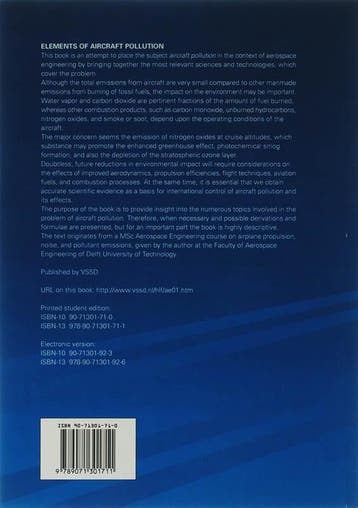 Elements of aircraft pollution 9789071301711, Boeken, Verzenden, Gelezen, D.M. van Paassen