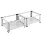 [en.casa] Wasmachine sokkel dubbel Cremlingen verhoger met p, Verzenden, Nieuw