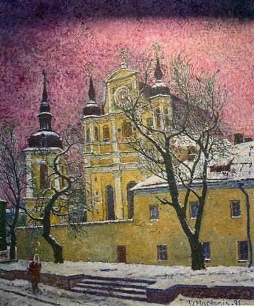 Jonas Moconis (1922-2002) - St. Michel church Vilnius