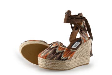 Colors of California Sleehakken in maat 36 Cognac, Overige kleuren, Verzenden, Zo goed als nieuw, Schoenen met hoge hakken