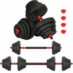 Home Fitness Set 40 kg | Composiet | A-kwaliteit | Beste..., Sport en Fitness, Ophalen of Verzenden, Nieuw, Rug, Halterset