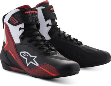 Alpinestars Faster-4 Zwart Wit Donker Rood Motorschoenen, Nieuw met kaartje, Alpinestars, Laarzen, Heren