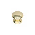 Meubelknop 32 mm messing gelakt - voor kast of lade - Int..., Ophalen of Verzenden, Nieuw, Koper of Messing, Overige typen