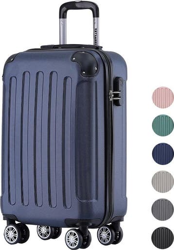2dekans | TRVLMORE Handbagage Koffer met Wielen - Cijferslot, Ophalen of Verzenden, Zo goed als nieuw