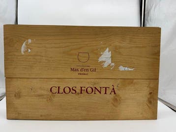 2003 Mas den Gil, Clos Fontà - Priorat D.O.Q. - 6 Flessen, Nieuw
