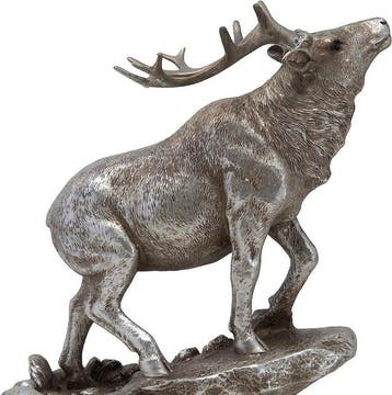 Decoratief ornament - Majestic Highland Stag Deer Sculpture