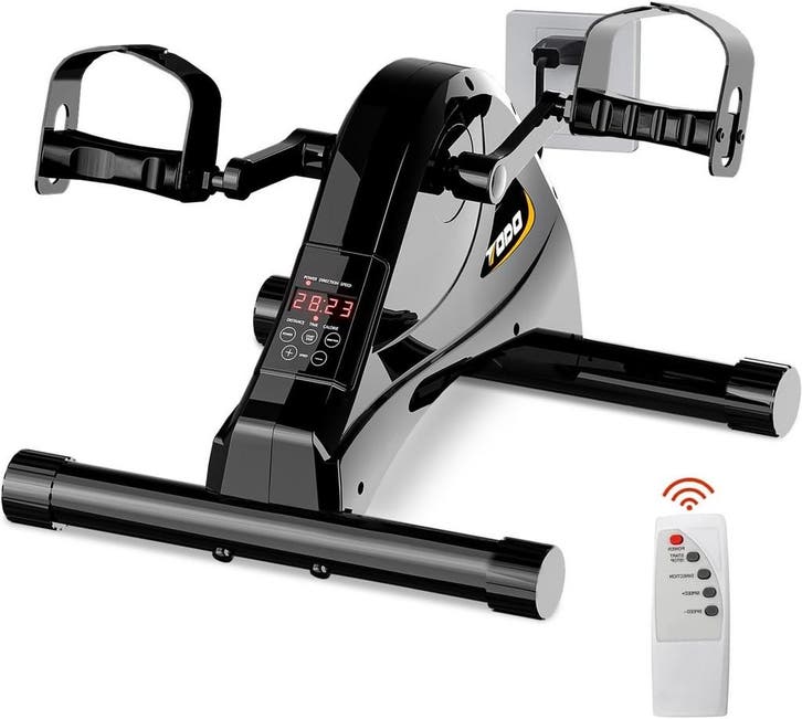 Bewegingstrainer Elektrisch - 6 Snelheden | Retourdeal 29%, Sport en Fitness, Fitnessapparatuur, Armen, Nieuw, Kunststof, Stoelfiets