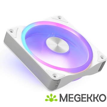 NZXT F120U Ultra RGB Fan - White, Computers en Software, Computerkoelers, Verzenden, Nieuw