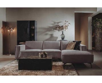 Tower Living Hoekbank Leeds 2,5 zits chaise longue rechts -, Ophalen of Verzenden, Nieuw