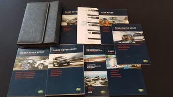 Range Rover Sport boordmap uit 2006 (Duits), Verzenden