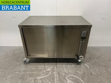 RVS Zanussi Verrijdbare Warmhoudkast Bordenwarmer 120 cm, Zakelijke goederen, Horeca | Keukenapparatuur, Ophalen of Verzenden