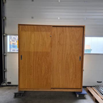MOOIE grote  originele LUNDIA SCHUIFDEURKAST 205x40x210 cm, Ophalen of Verzenden, Nieuw