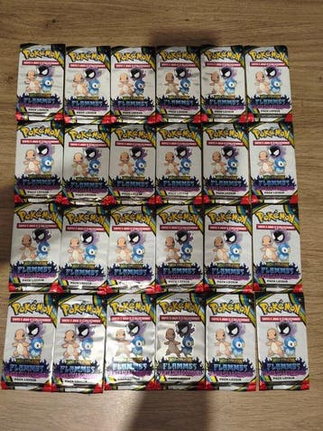 Pokémon - 24 Booster pack - Flammes Fantasmagoriques, Nieuw
