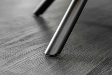 Draaistoel BIG GEORGE Antraciet fluweel getextureerde stof, Ophalen of Verzenden, Nieuw