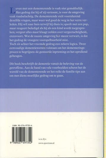 De heldere eenvoud van dementie 9789027497352 Huub Buijssen, Boeken, Verzenden, Gelezen, Huub Buijssen