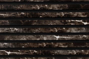 Akoestische wandpaneel -Black Coffee- 3 zijdig -  270x60cm, Verzenden, Nieuw