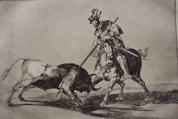 Francisco De Goya (1746-1828) - La Tauromaquia Blatt #11 El