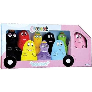 Doos met 9 Barbapapa knuffels +/- 15 cm - JEMINI - Inclus..., Kinderen en Baby's, Verzenden, Nieuw